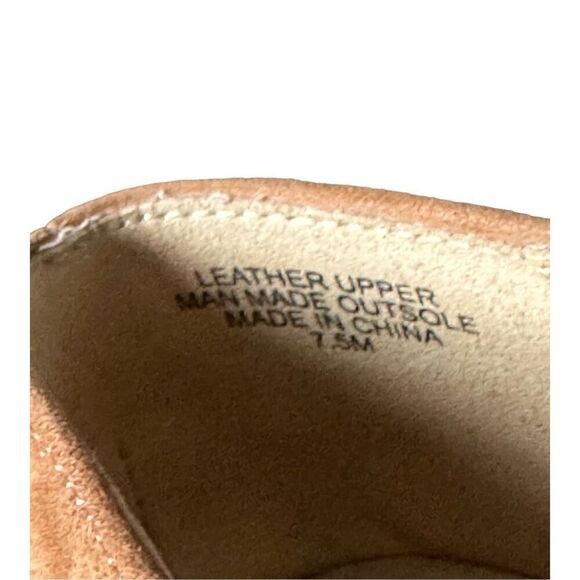 TALBOTS Francesca Amber Suede Driving Flats Loafers women’s Size 7 1/2 - Picture 14 of 14
